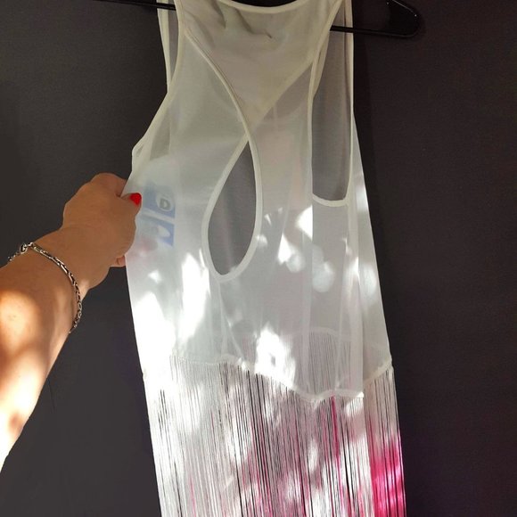 LF NAANAA "Festival" Hi-Lo Fringe Tank Top - Picture 4 of 14
